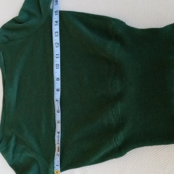 Balenciaga Paris Green Wool Pullover Sweater Size 38 - Picture 2 of 12